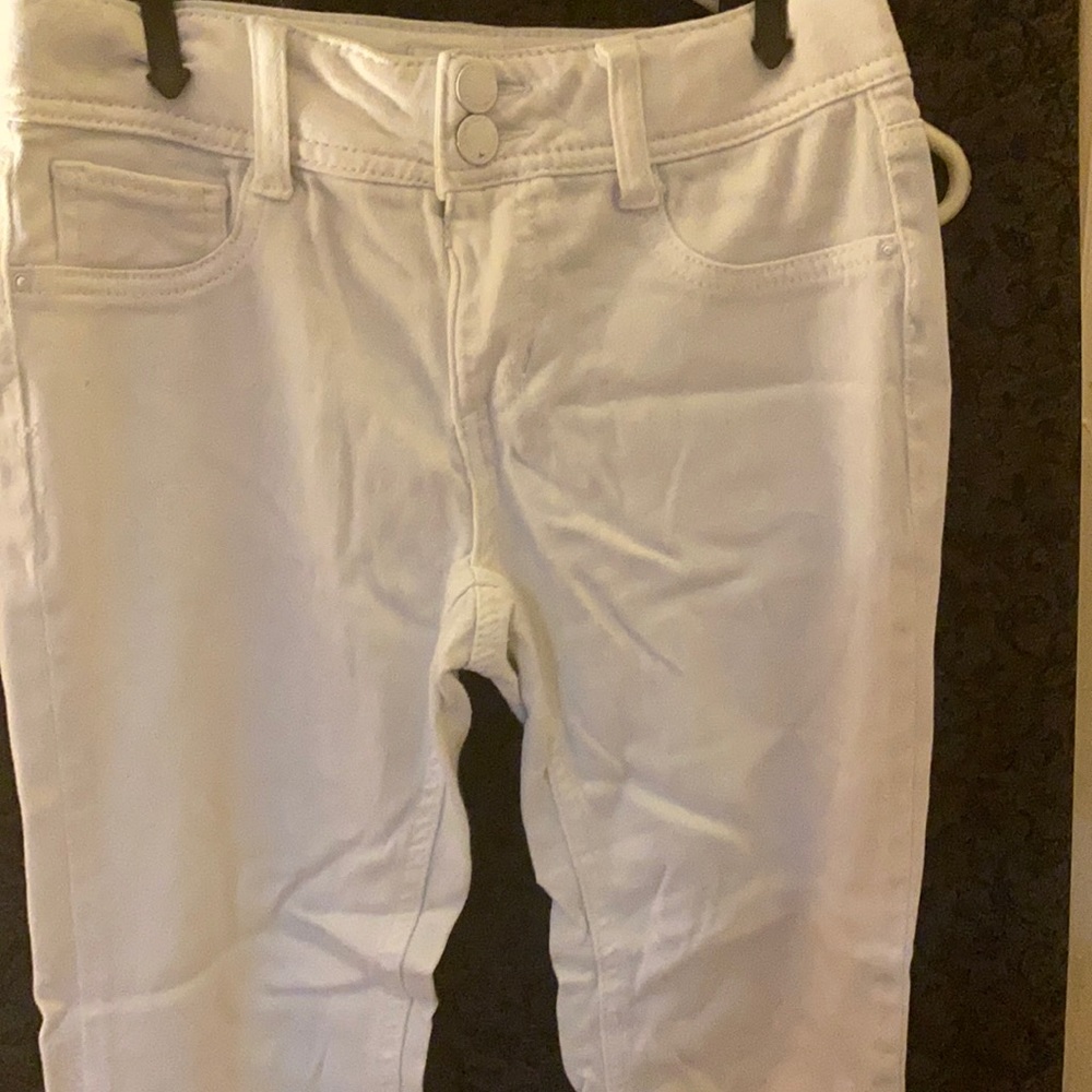 These are a girls size 12 pants very cute adjustable waist